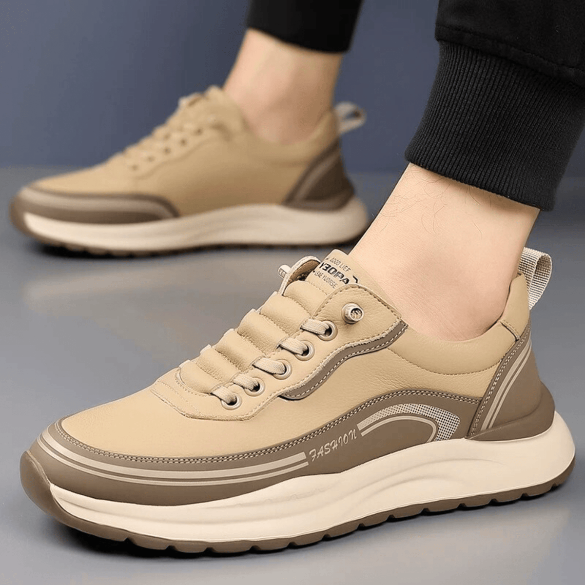 Zapatillas de piel Brixton