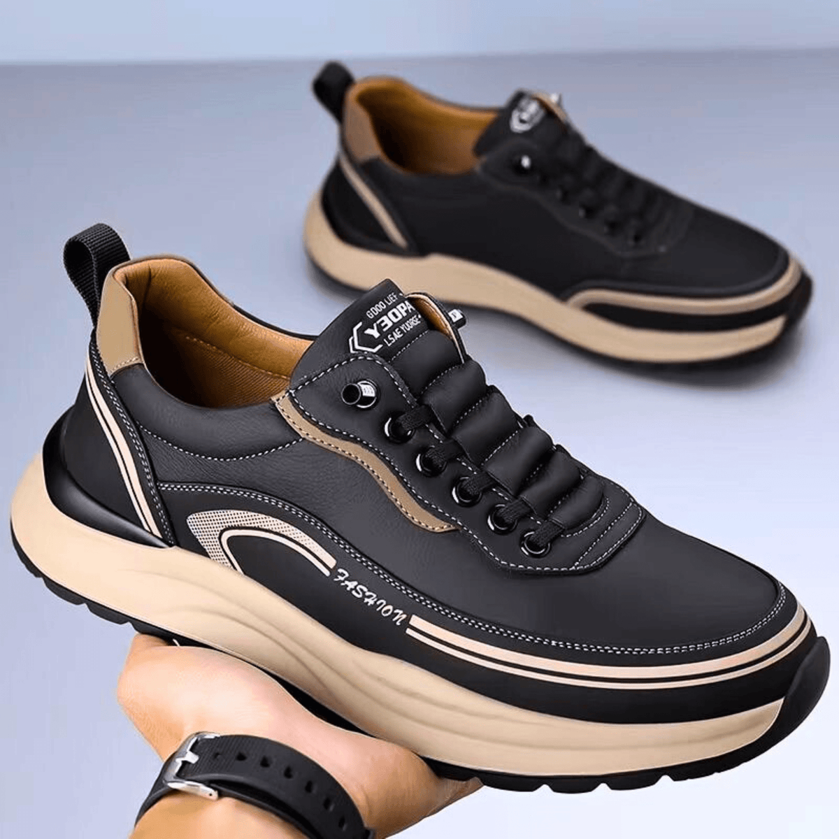 Zapatillas de piel Brixton
