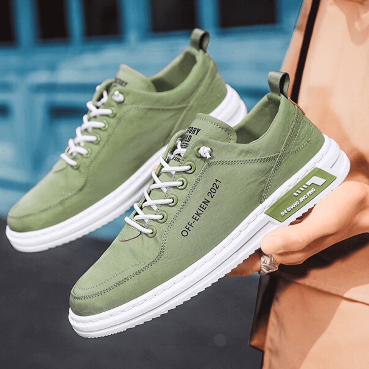 Zapatillas de piel Bancroft