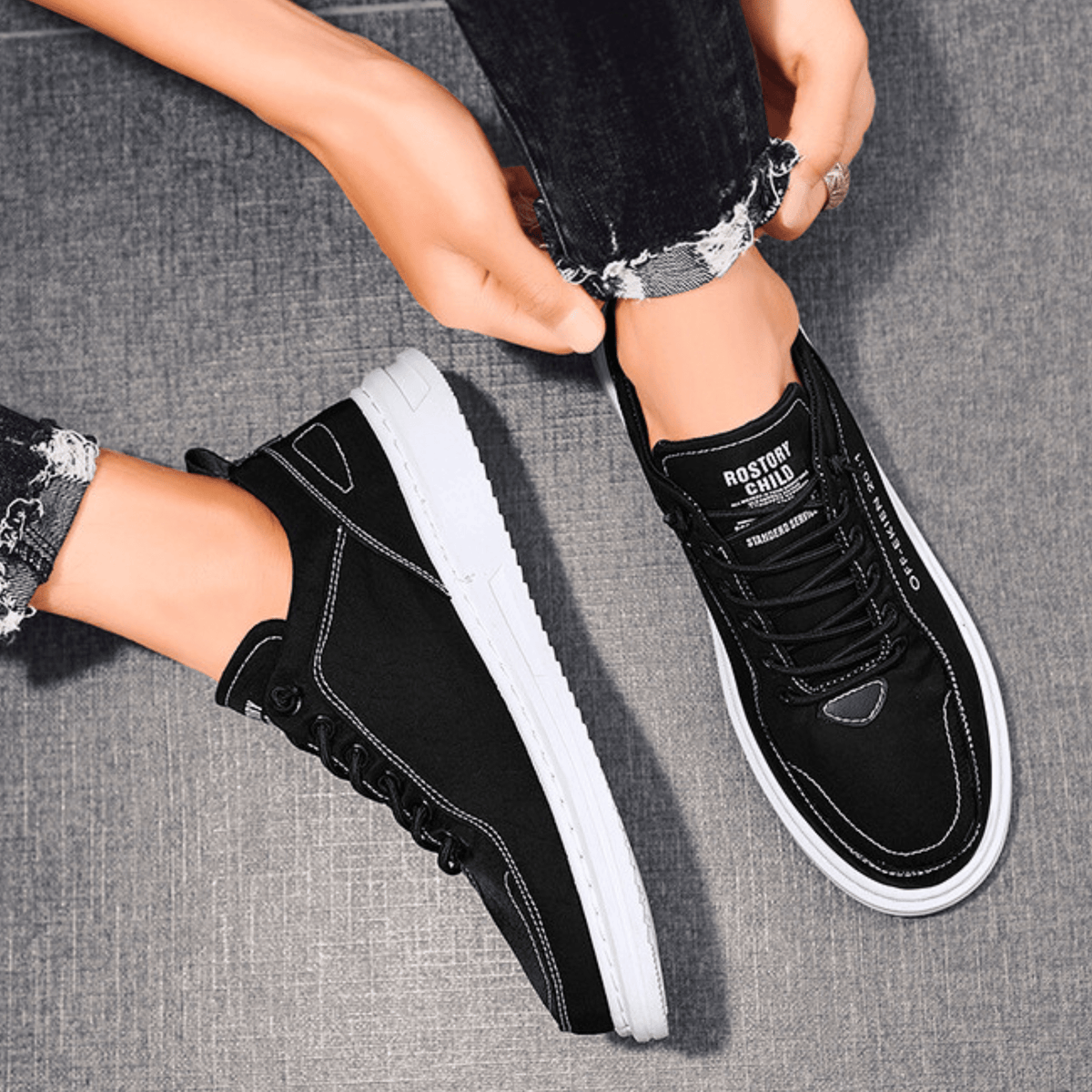 Zapatillas de piel Bancroft