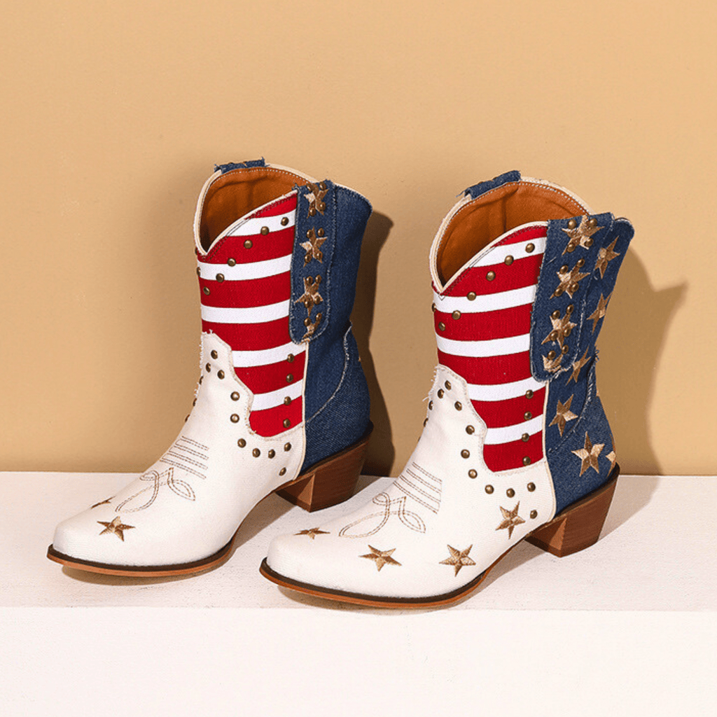 Botas bordadas Vivienne